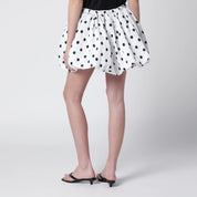 Patou Polka-dot bloomer mini skirt