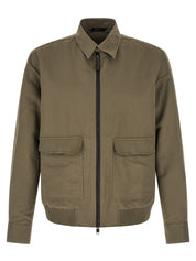 Brioni Linen Cotton Blouson