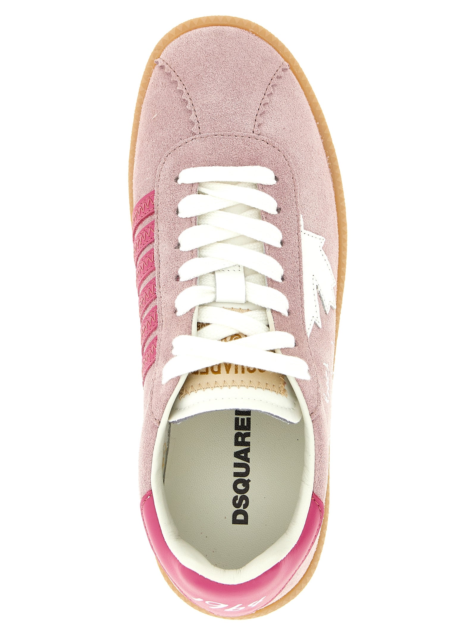 Dsquared2 Rebels Sneakers — Pink Suede Women’s Trainers