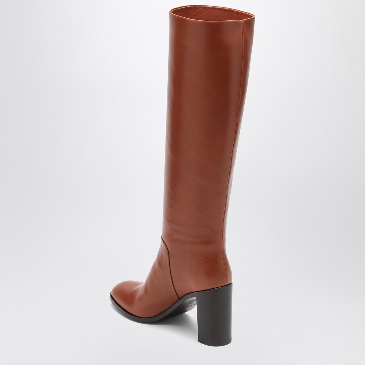 Sartore Cavaillon boot in burnt brown leather