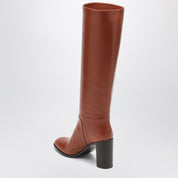 Sartore Cavaillon boot in burnt brown leather