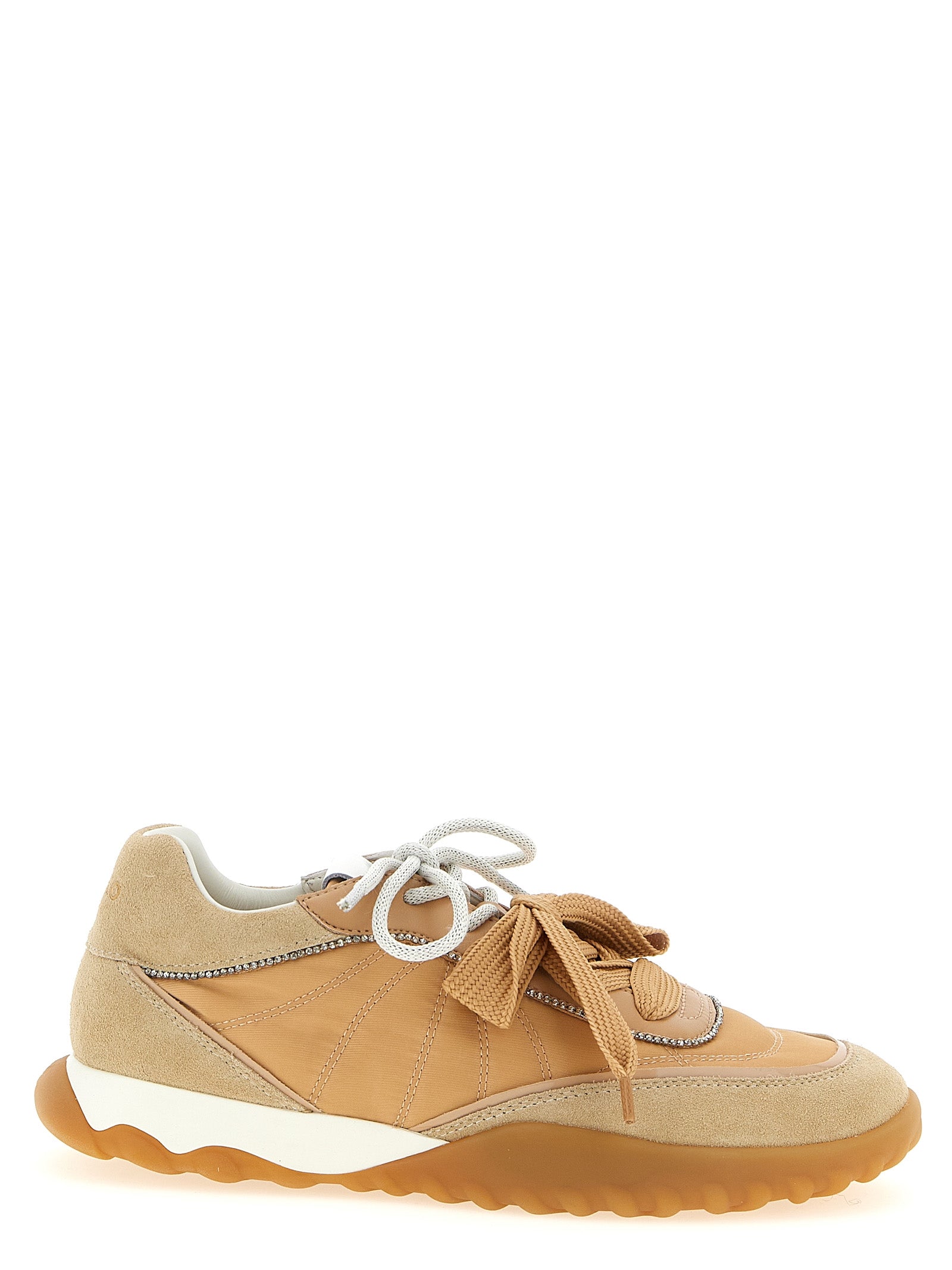 Pinko Gea 02 Sneakers — Women's Beige Designer Sneakers