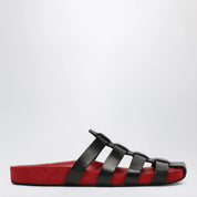 Jude Red Fisherman Sandal — Women’s Leather Slippers