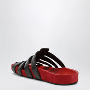 Jude Red Fisherman Sandal — Women’s Leather Slippers