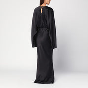 Norma Kamali Long Black Reverse Obie Dress
