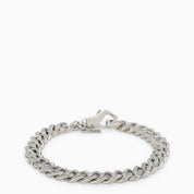 Emanuele Bicocchi sterling silver 925 crystal chain bracelet