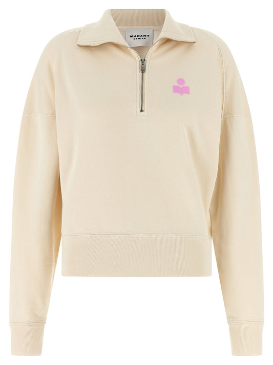 Marant Etoile Ross Sweatshirt — Women's Topwear, Beige