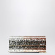 Jimmy Choo Sweetie pouch in plexiglass with glitter