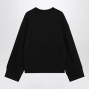 The Frankie Shop Black Talia Sweatshirt - Topwear