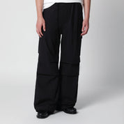 Needles Field cargo pants in cotton-nylon Oxford black
