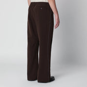 Needles Polyester Piping Cowboy Pants in Brown