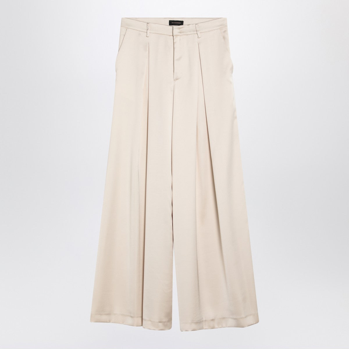 The Andamane Ivory Trouser Skirt — Sculpted Ivory Trousers