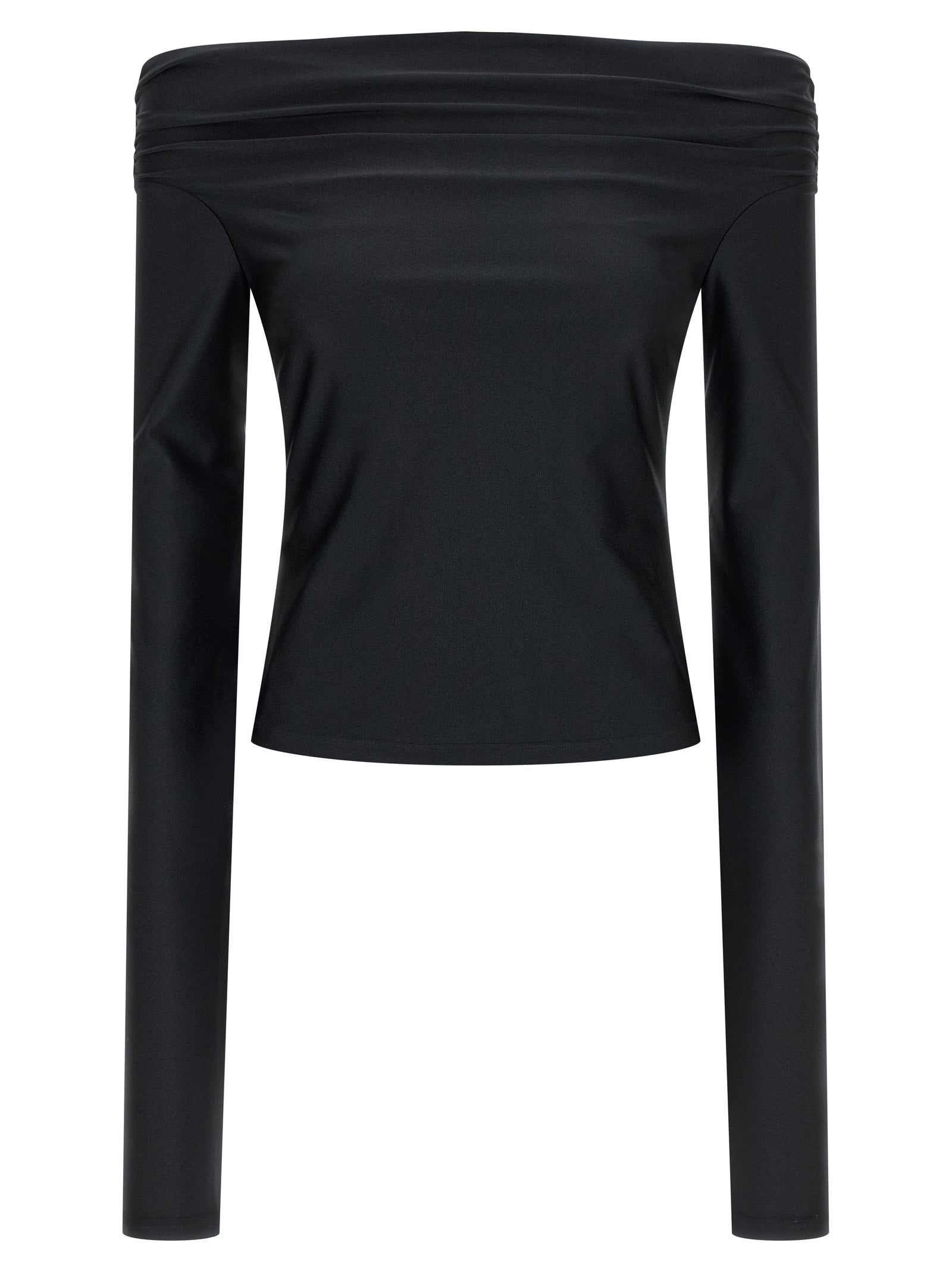 The Andamane Wallis Top — Off‑Shoulder Lycra Top