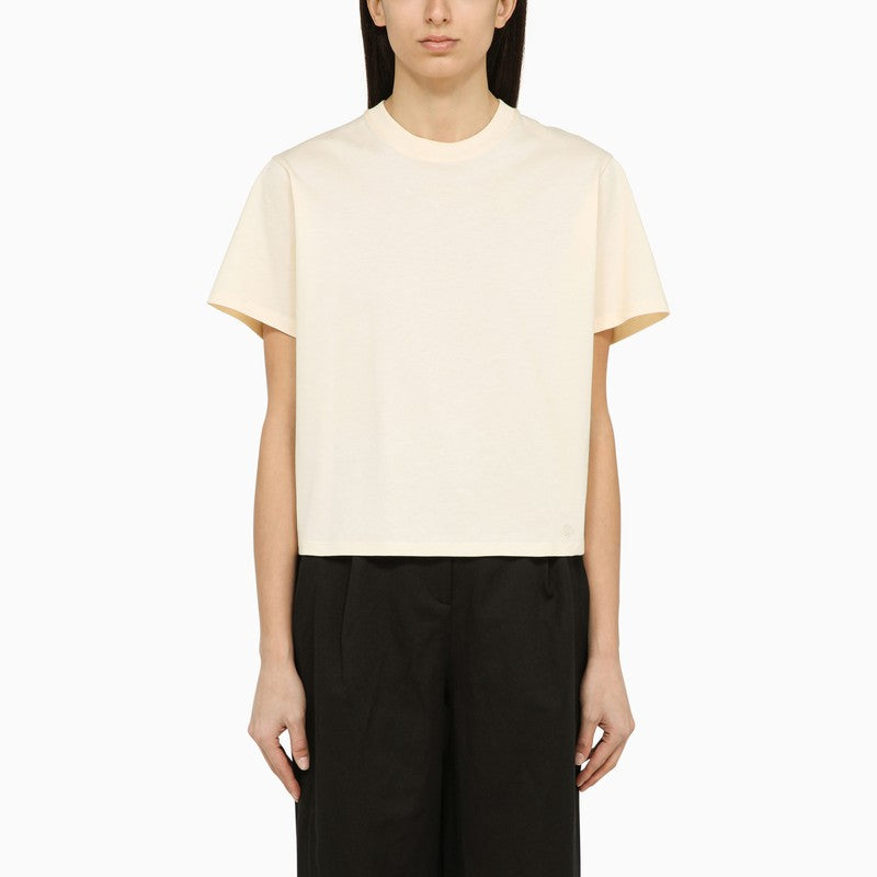 Loulou Studio Ivory crew-neck t-shirt