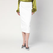 TheLatest White cotton midi skirt