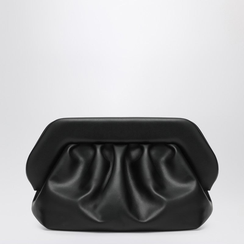 Pochette THEMOIRè Medium Bios en cuir vegan noir