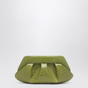Pochette THEMOIRè Emera en effet crocodile kiwi