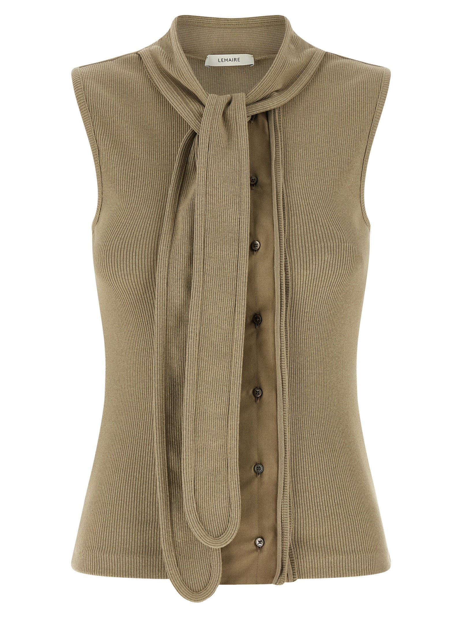 Lemaire Asymmetrical Fitted Top