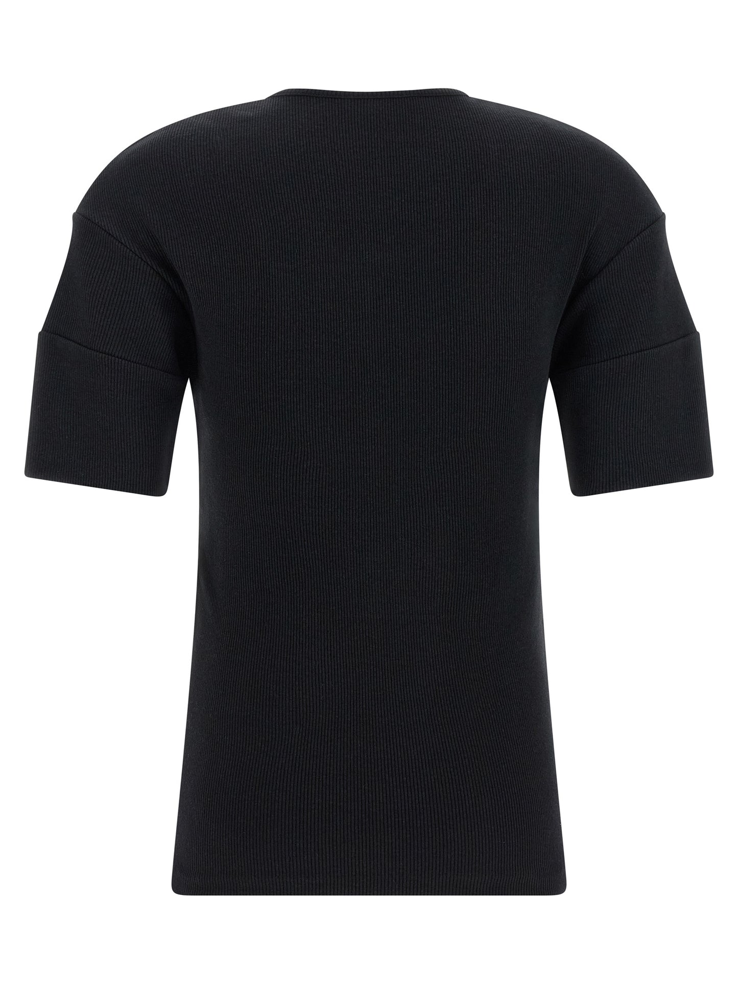 Lemaire Henley Sweater — Black Knitwear for Women