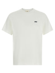 Autry Logo Embroidery T-Shirt for Men — White Topwear