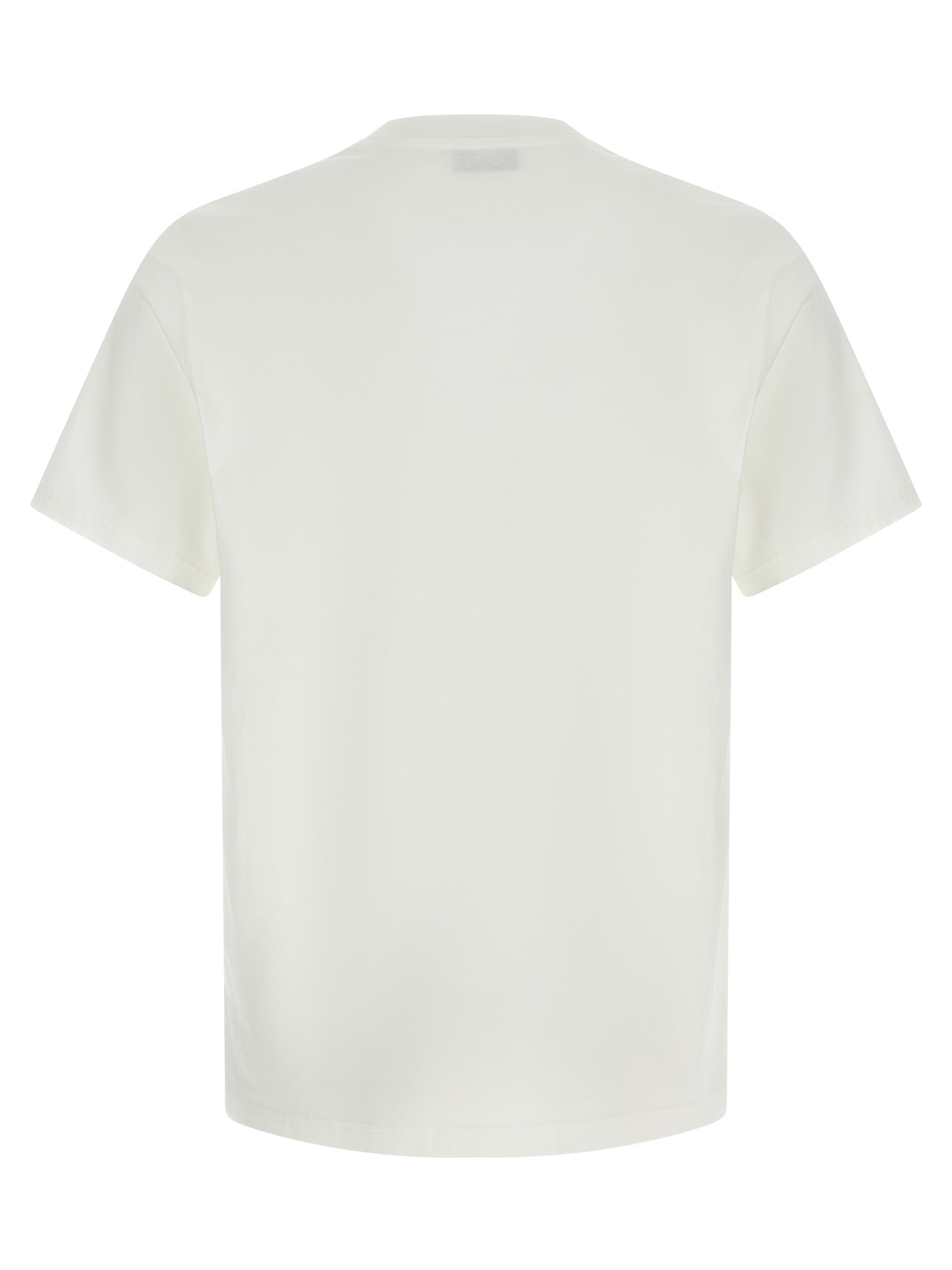 Autry Logo Embroidery T-Shirt for Men — White Topwear
