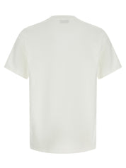 Autry Logo Embroidery T-Shirt for Men — White Topwear