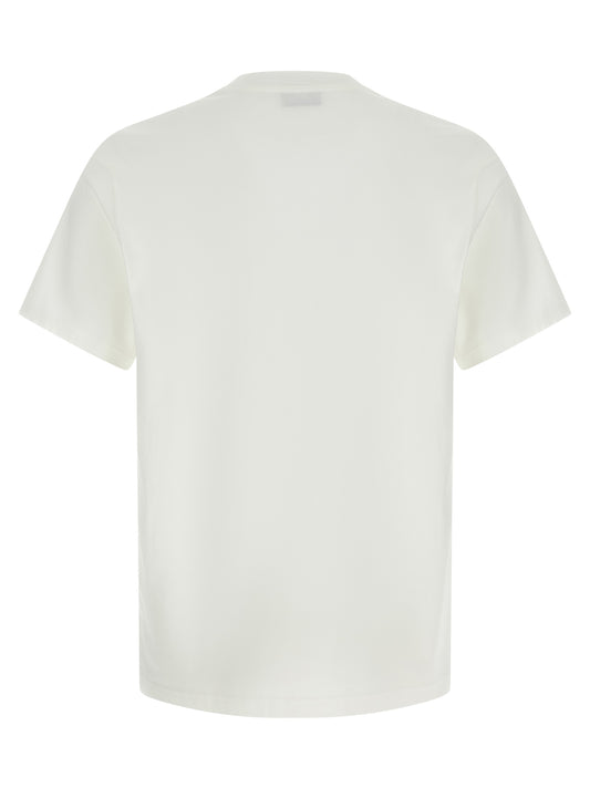 Autry Logo Embroidery T-Shirt for Men — White Topwear