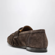 Sturlini Brenta brown suede loafers
