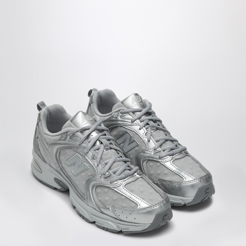 New Balance Sneakers 530 gray/silver mesh and leather