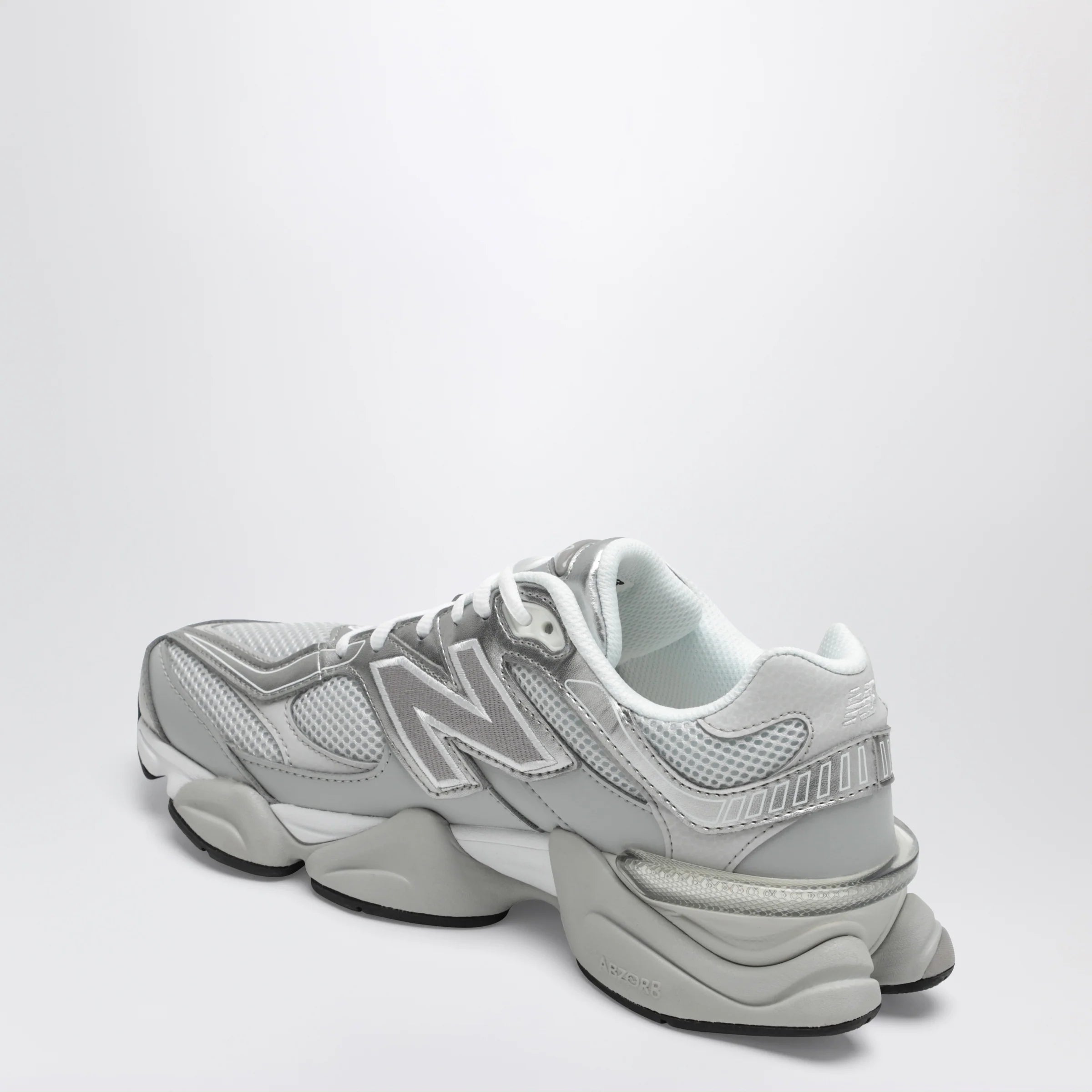 New Balance 9060 Sneakers in Raincloud / Truffle Salt in mesh