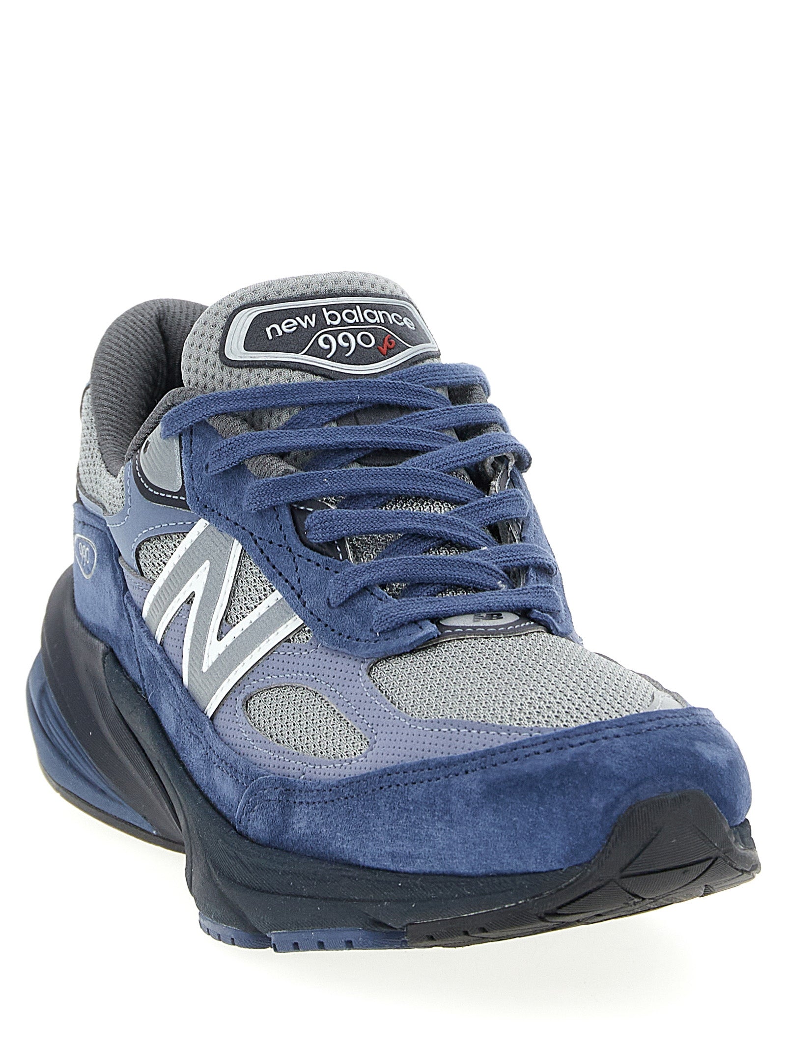 New Balance Made In USA 990v6 Sneakers — Men's Blue