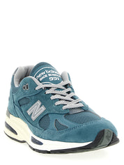 New Balance Made In UK 991v2 Sneakers — Men’s Blue