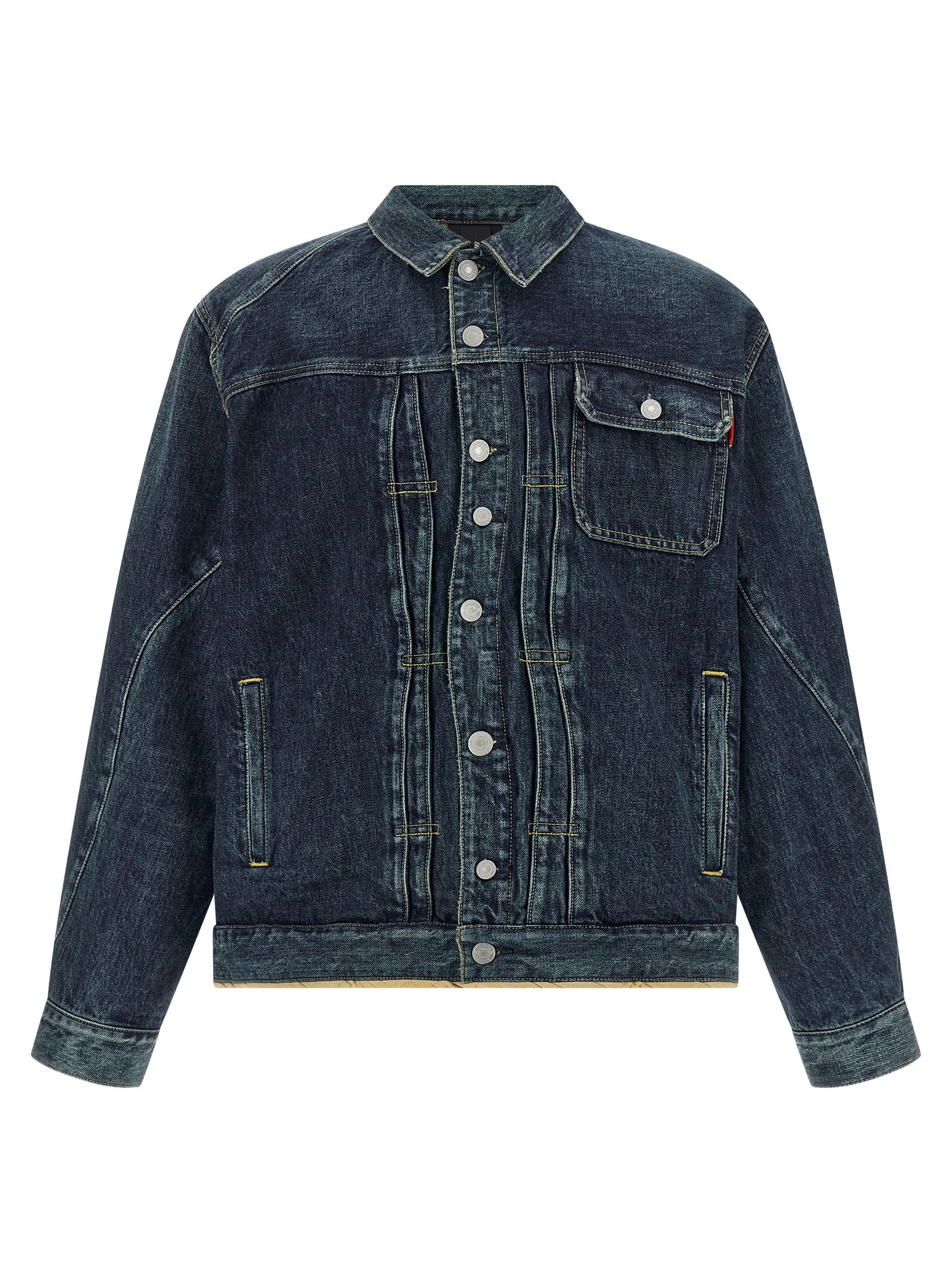 Undercover Sinuous Seams Jacket — Men’s Denim Jacket