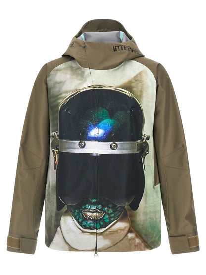 Undercover Uc2e4205-1 Jacket — Men's Water-Repellent Green
