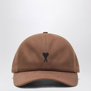Ami Paris Casquette baseball Ami De Coeur Noisette