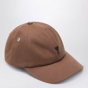 Ami Paris Casquette baseball Ami De Coeur Noisette