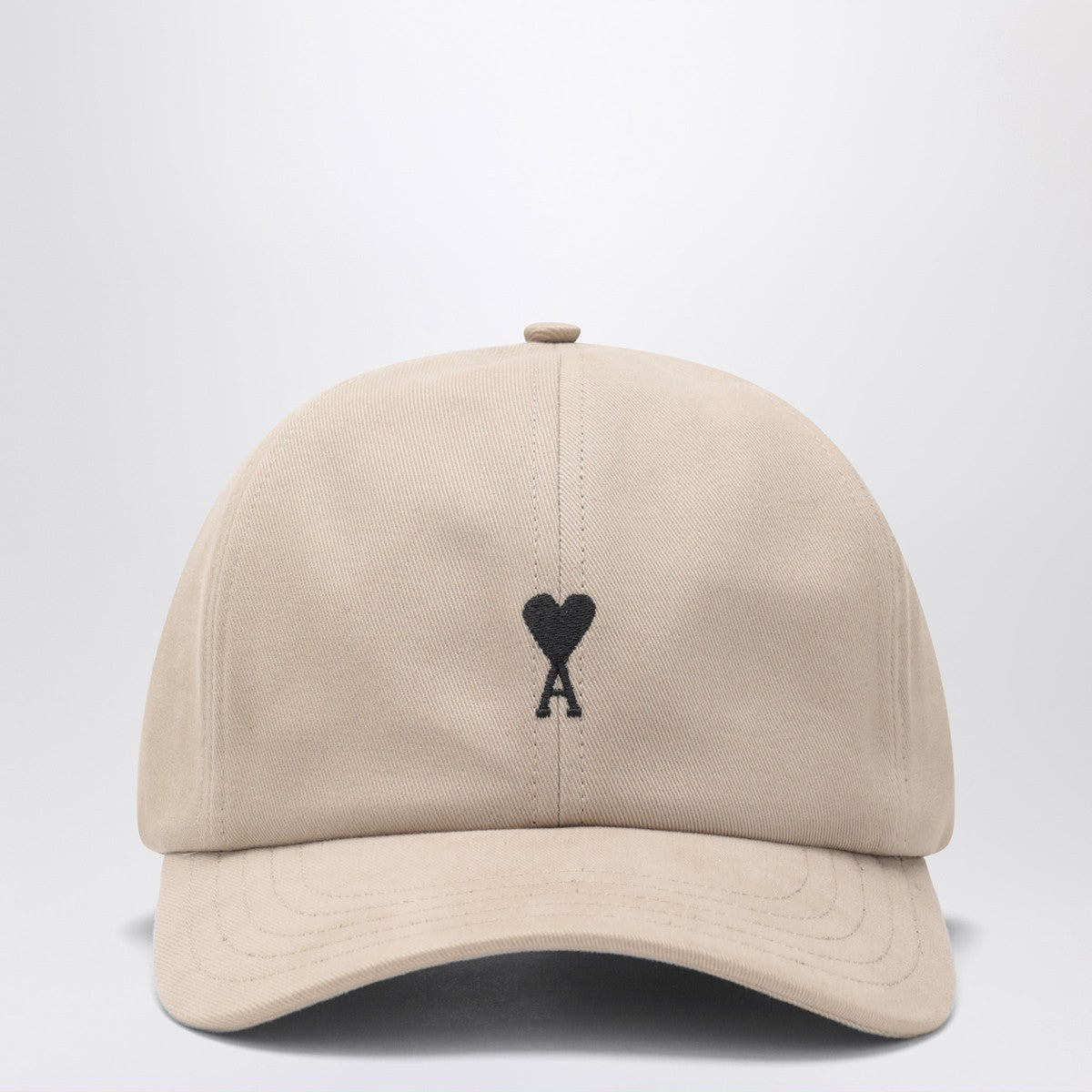 Ami Paris Casquette de baseball Ami De Coeur café lait