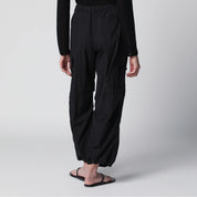 Dunst Black Utility Parachute trousers