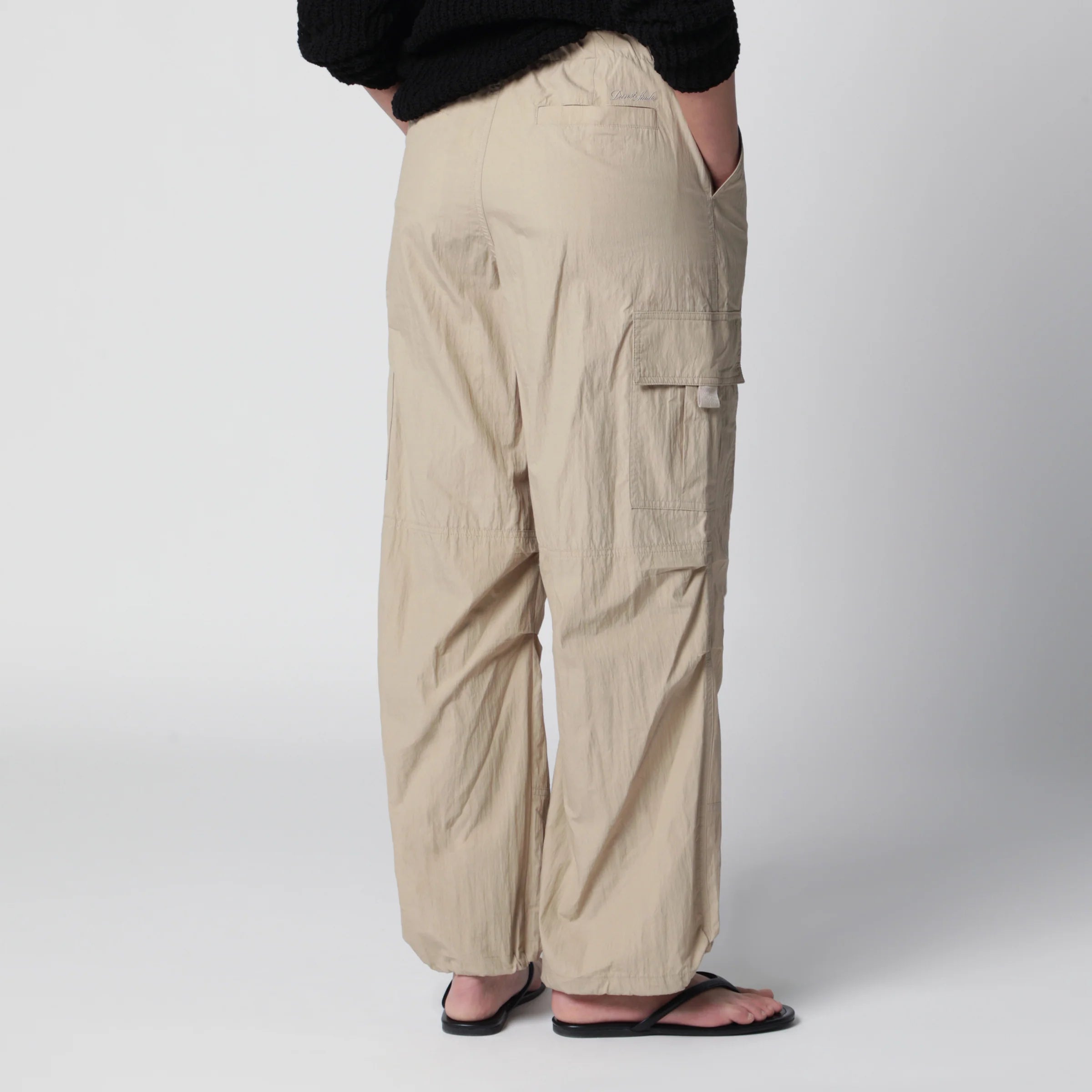 Dunst Beige Utility Parachute trousers