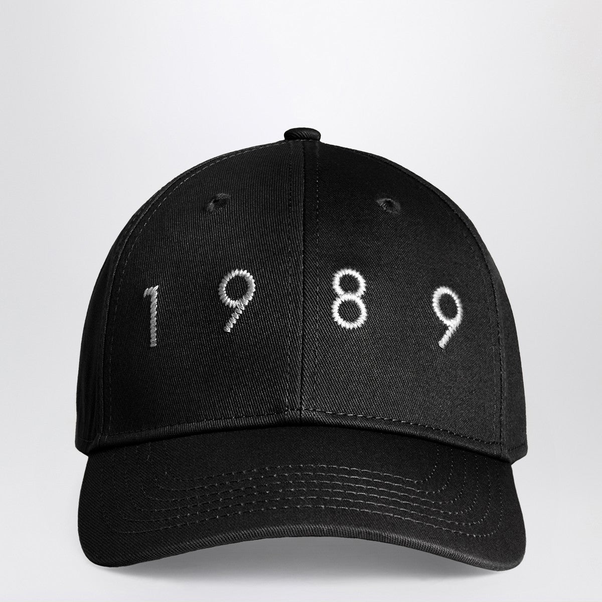 Casquette de baseball STUDIO 1989 en coton noir