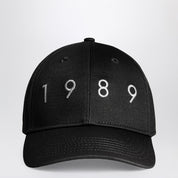 Casquette de baseball STUDIO 1989 en coton noir