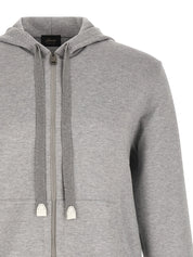 Brioni Piquet Cotton Hoodie