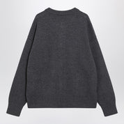 Ami Paris Cárdigan gris Ami De Coeur