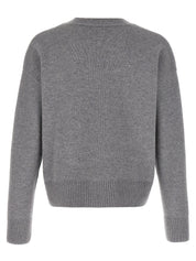Ami Paris Puff Logo Patch Sweater