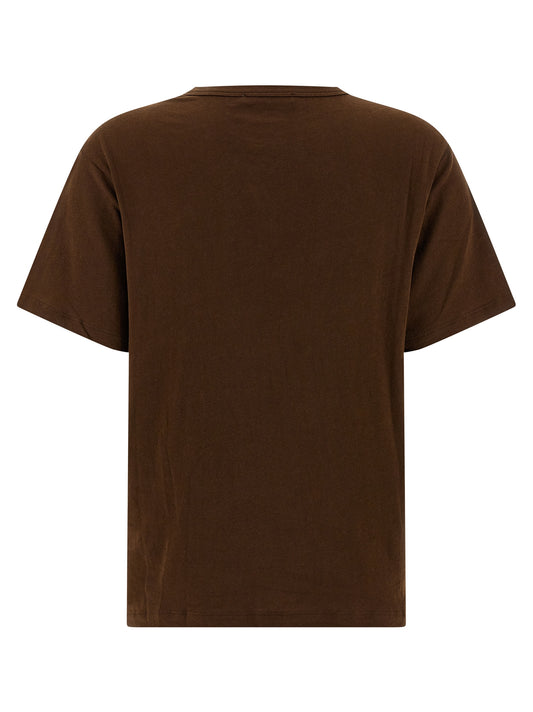 Entire Studios Mini Tee T-shirt — Brown Topwear