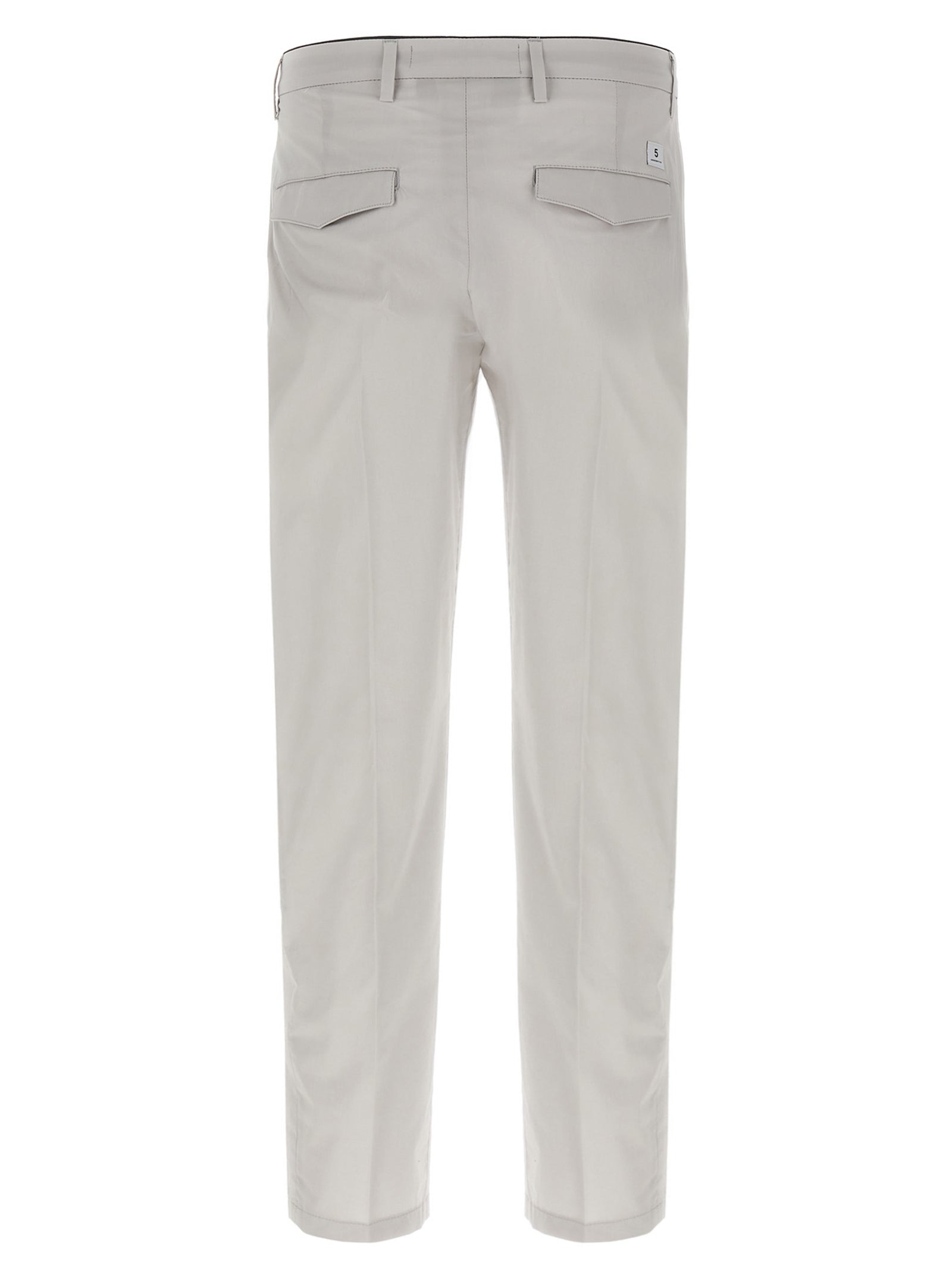 Department 5 Prince Trousers — Slim Gray Crop Pants