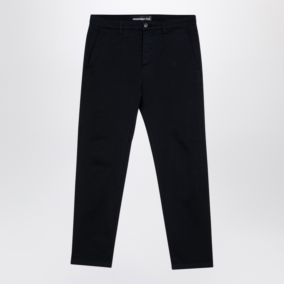 DEPARTMENT 5 Dark blue cotton trousers