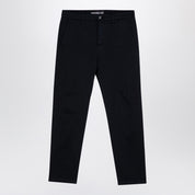 DEPARTMENT 5 Dark blue cotton trousers