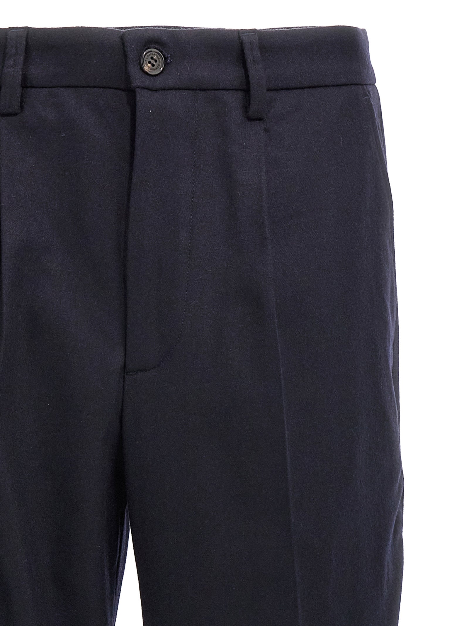 Department 5 Gin Trousers for Men — Blue Wool Blend
