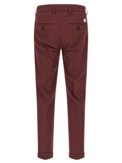 Department 5 Destynai Trousers — Red Cotton Chinos